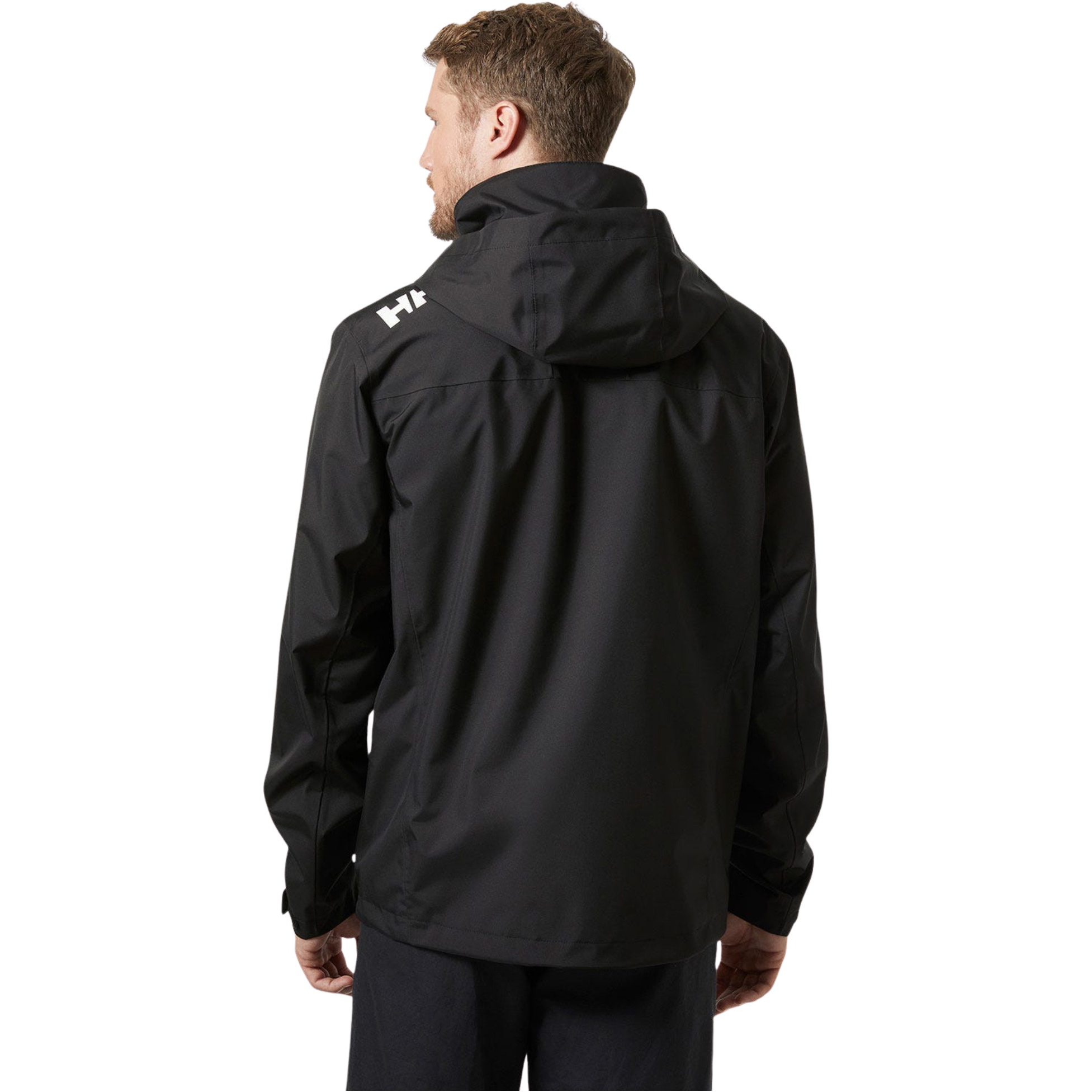 2026 Helly Hansen Heren Crew Zeiljack Met Capuchon 2.0 34443 - Black